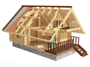 Технология строительства деревянного дома ДОМАКС